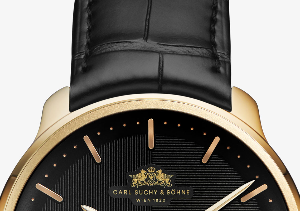 WALTZ 黒盤 Waltz N°1Gold – Carl Suchy & Söhne