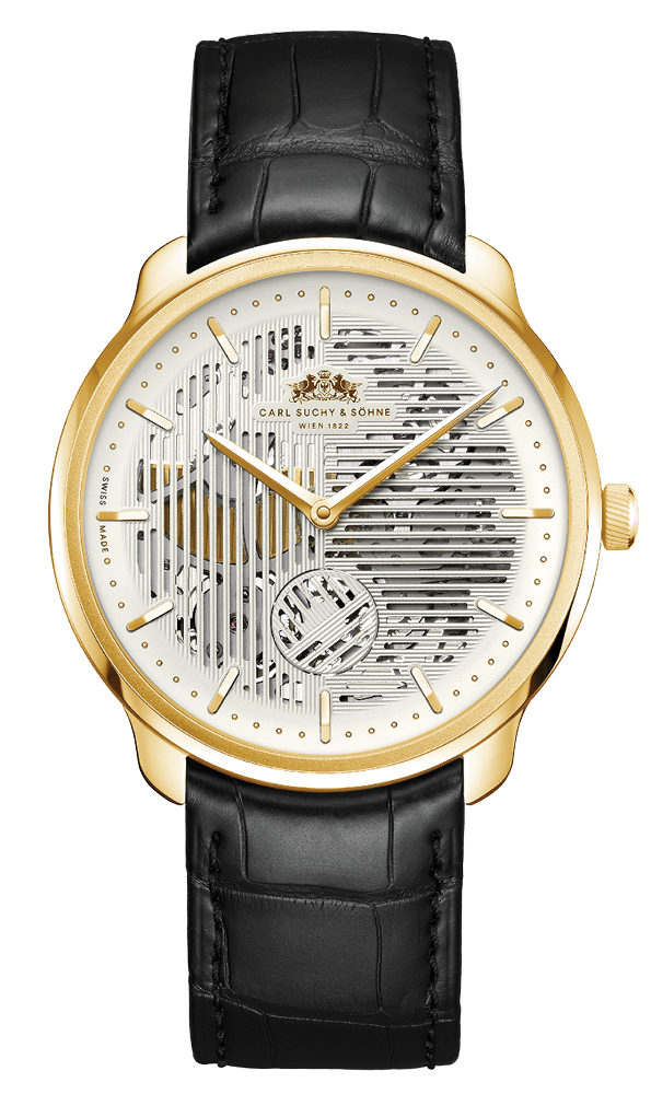 Waltz N°1Skeleton Gold – Carl Suchy & Söhne