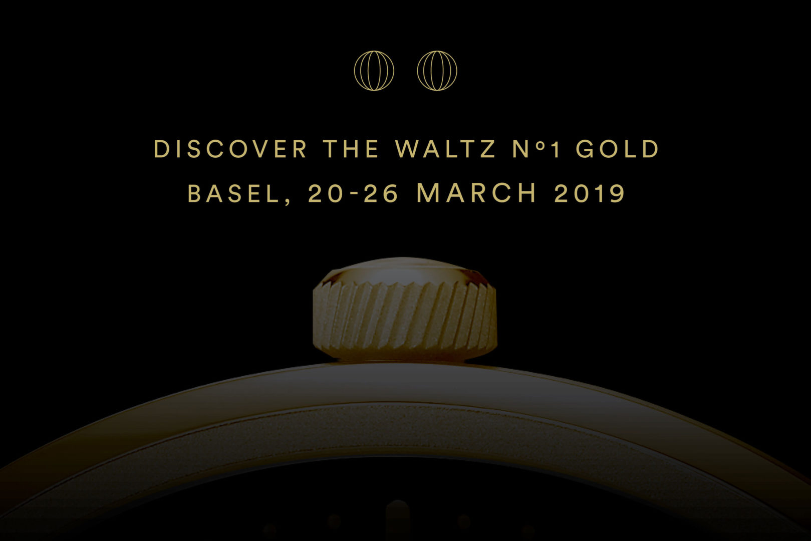 Waltz N°1 Gold Baselworld Swiss Creative Lab 2019